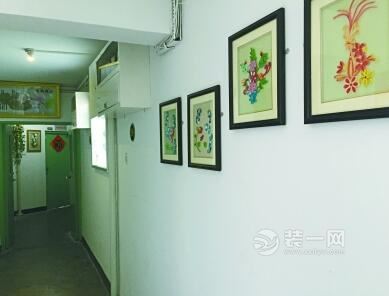 楼道装修引领文化建设 北京某小区打造立体四合院