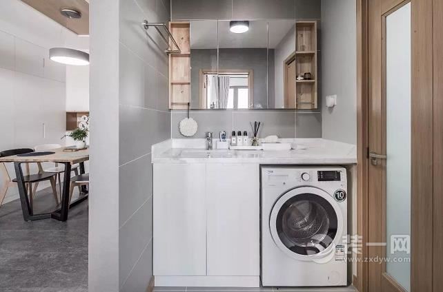 嵌入式洗衣机预留位置